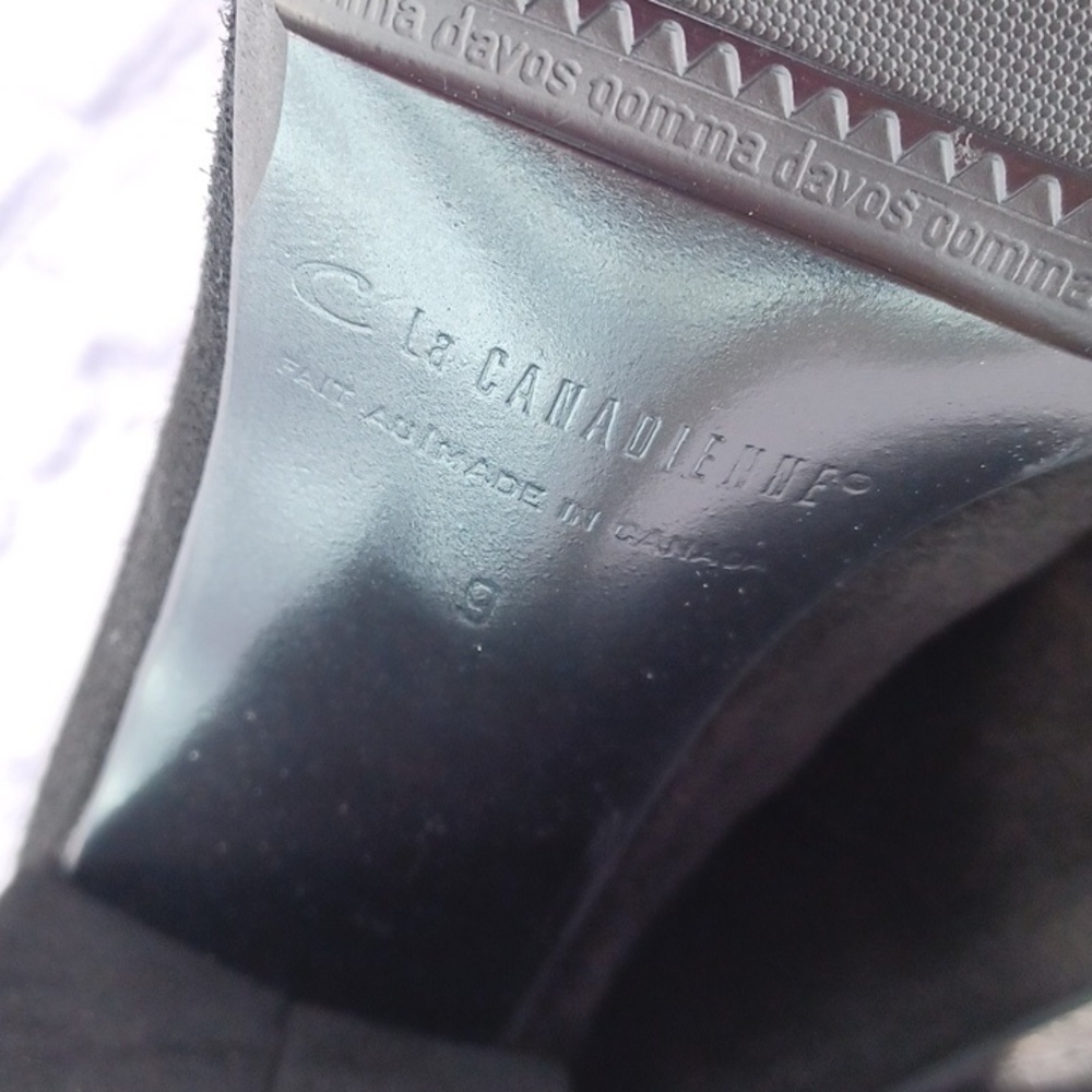 La Canadienne Suede Hero Boot  NIB - Picture 10 of 13